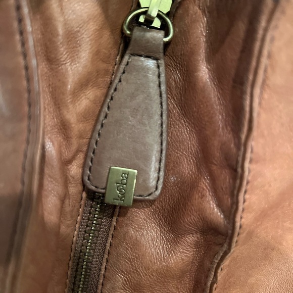 Kooba Large Brown Leather Tote Bag Purse Handbag Boho - Picture 6 of 16